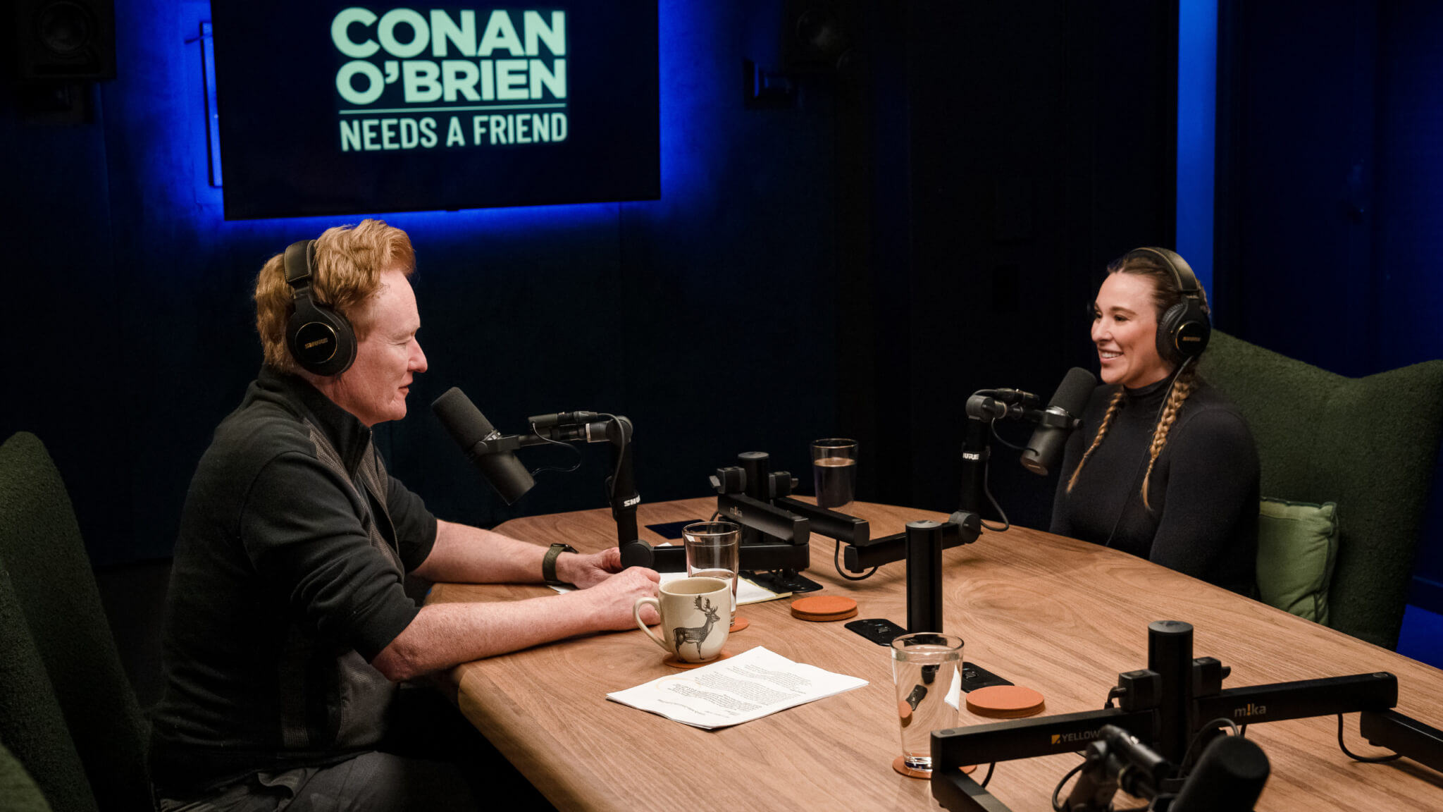 Ashley Flowers on Conan O'Brien Needs a Friend Podcast